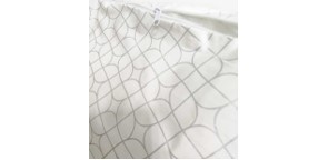 Наперник тик смесовой на молнии 50х70см