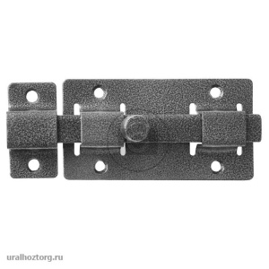 Задвижка дверная ЗД 06 квадратный ригель 60х115мм