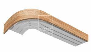 Карниз потол. Классик 3-х полос. 2,8м Св. Дуб с блендой