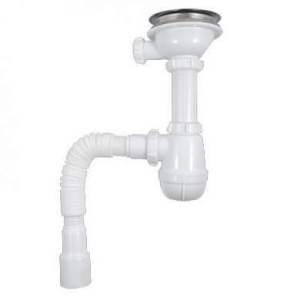 Сифон Aquant 3 1/2х40 гибкое соединение