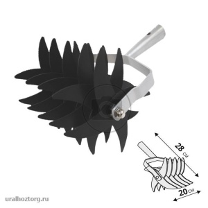 Культиватор ротационный Урожайная сотка без черенка
