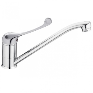 Смеситель локтевой  ZOLLEN DRESDEN рычажный, настольный, излив 22 см