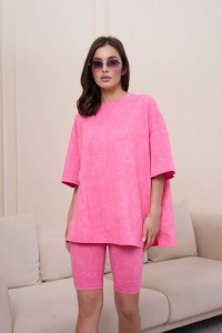 Футболка женская Оверсайз ФЖ-006 ,р.42-48 (ЧЗ)