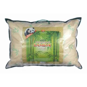 Подушка Бамбук 50х70см в чехле с молнией 