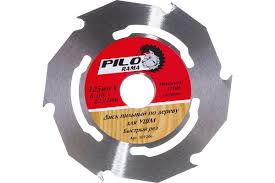 Диск для УШМ по дереву 125х22,23/20/16мм 6зуб Pilorama