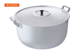 Кастрюля алюминиевая 15,0л TM Scovo 1/4