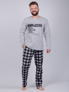 Пижама муж. (дж+брюки) Хакер начес р.52 (ЧЗ)