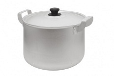 Кастрюля алюминиевая 15,0 л ТМ Калитва 1/4