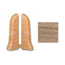 Заглушка д/плинтуса правая 016 Орех светлый