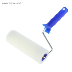 Валик поролон 100мм Стандарт (ГОЛУБАЯ РУЧКА) 1/55