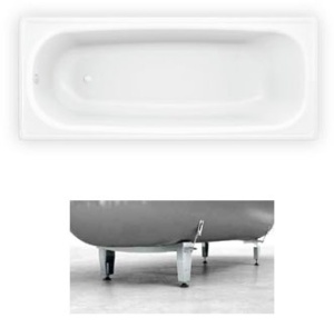 Ванна стальная 1.2м ш.70 MARONI ,с ножками