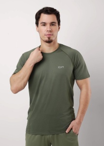 Футболка муж. спорт CLE MF550240 р.46 (ЧЗ)