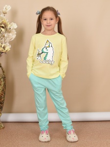 Пижама дев. 588-22 р.32/122  (ЧЗ)