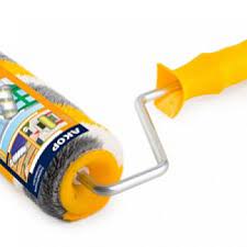 Валик в сборе 240мм Работы с эмалями полиакрил (ЖЁЛТАЯ РУЧКА) 