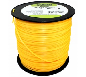 Леска д/триммера "звезда" 2,4мм 110м 15-01-317 на DIN катушке