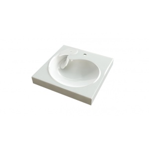 Раковина над стиральной машиной Лилия  BERGG lab. с кронштейнами