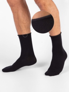 Носки муж. х/б+эл для проблем.ног с191 1/30 р.27 КВ (ЧЗ)