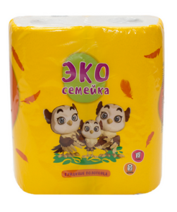 Полотенца бумажные Набережные Челны 2слоя 2рулона (Эко Семейка)