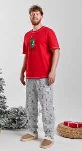 Костюм муж. (футб+брюки) Праздник-5.1 р.52 (ЧЗ)