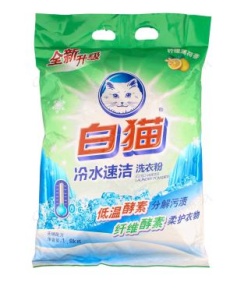 Стиральный порошок универс. д/стирки в хол.воде м/уп.1,8кг BAIMAO (6) 