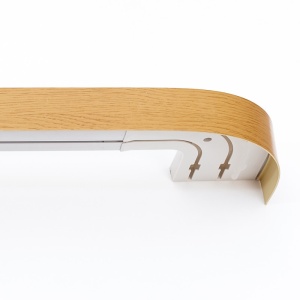 Карниз потол. Классик 2-х полос. 2,0м Дуб с блендой