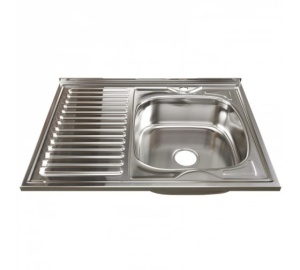 Мойка накладная 60х80 правая 0,6х160