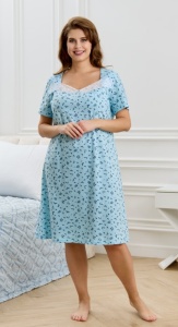 Сорочка женская кор.рук. Мадера-1 р.52 (ЧЗ)