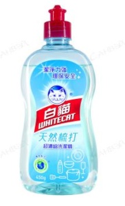 Средство для мытья посуды 1,128кг BAIMAO Whitecat (10)