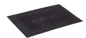 Коврик резиновый 40*60см черный Welcome SUNSTER