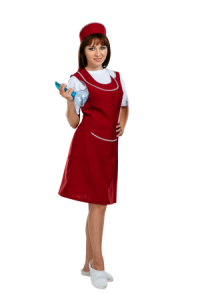 Комплект Берта КОМП.034,(фар.-хал+кок) бордо/отд.  р.56/58  158/164(ЧЗ) 