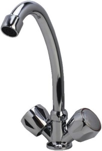 Смеситель д/кухни Ex-Promt кр/б Елочка БЕЗ подв