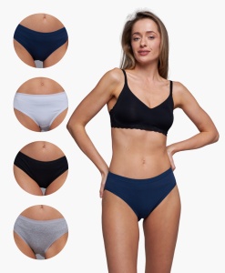 Трусы жен. Классика цвет. 6802-105 р.3XL (ЧЗ)