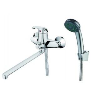 Смеситель для ванны ZOLLEN KOLN рычажный излив 350мм