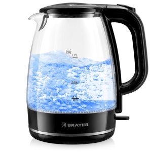 Электрочайник BRAYER 1030BR 1,7л стекло