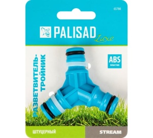 Тройник для разветвления или соед-ния штуцерный Palisad Luxe