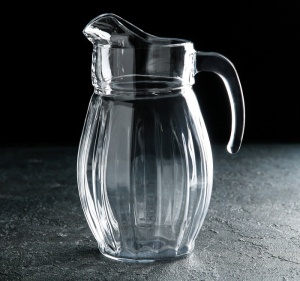 Кувшин стекло 1,6л Dance 1/6