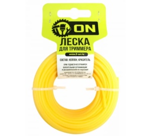 Леска д/триммера "круг" 4мм 15м 15-01-112