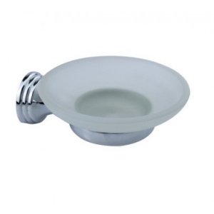 Мыльница ZOLLEN DORTMUND стеклянная с держателем, настенная