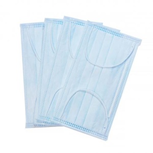 Маска медицинская нестерильная Гекса голубая (100) НДС 10%