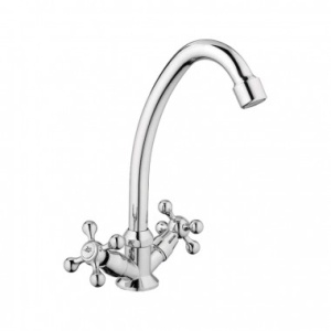 Смеситель д/кухни ZOLLEN DORTMUND кр.б Кр выс изл на Г, с/подв