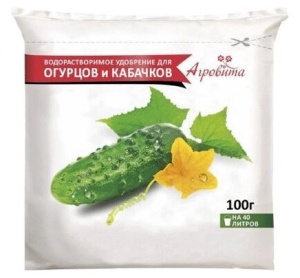Удобрение для огурцов и кабачков 100гр АГРОВИТА (50)  