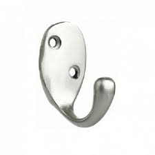 Крючок-вешалка 1-но рожк. KL-55 хром 