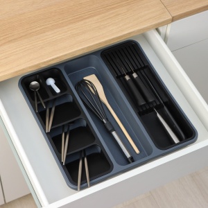 Лоток для столовых приборов и ножей 40х40х5,1см Сима-ленд