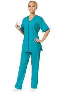 Костюм мед. жен. Ксения бирюза  р.40/42 158-164(ЧЗ)