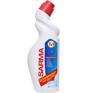 Средство чистящее для унитаза дезинфекция 750мл Сарма (18)