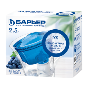 Фильтр для воды Барьер-Нова кувшин 2,5л (объём очищенной воды-1,1л)  