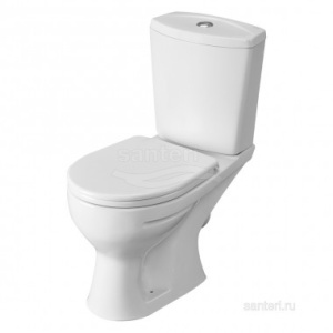 Унитаз компакт УЛЬТРА Тарельчатый к/в 1-реж.ниж.подвод