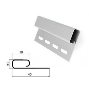 Планка финишная 3,8м к сайдингу