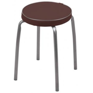 Табурет  Фабрик-2 круглое сидение без ободка 4ножки 