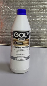 Wd277 Пропитка ПРОТИВ ЖУКОВ 1 кг GOLwood